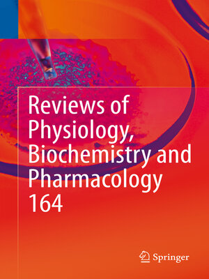 cover image of Reviews of Physiology, Biochemistry and Pharmacology, Volume 164